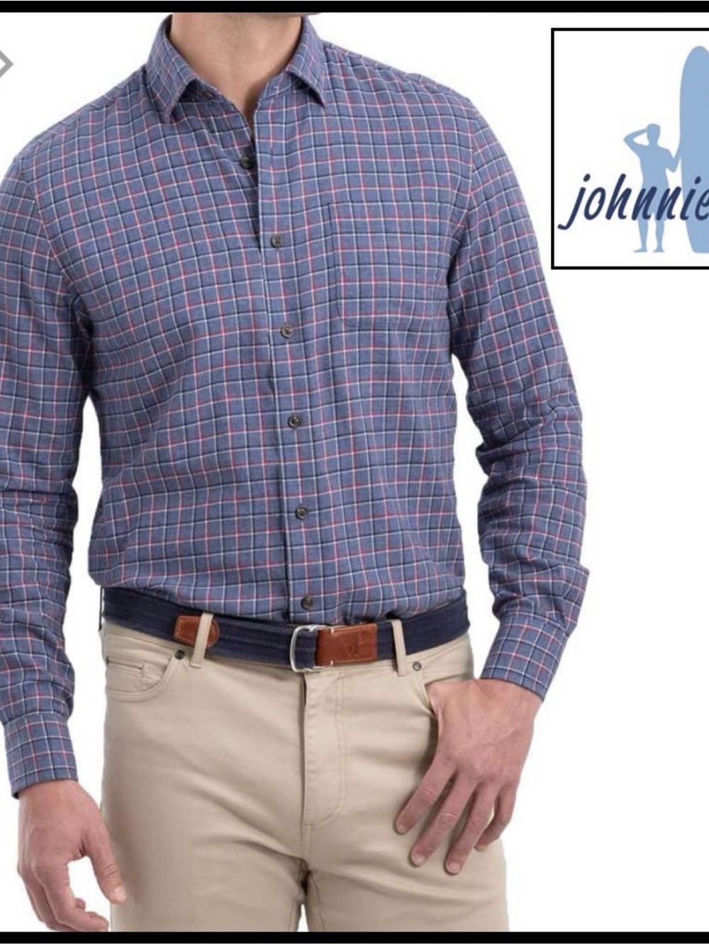 Johnnie O Eastwood Button Down in Wake.